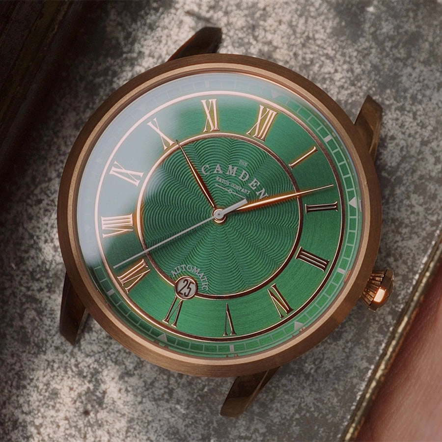No.29 Automatic Rose Gold, Green and Black