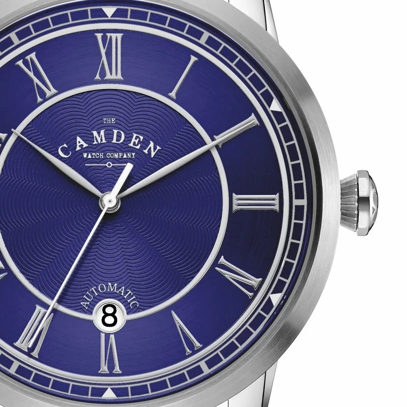 No.29 Automatic Steel, Navy and Black