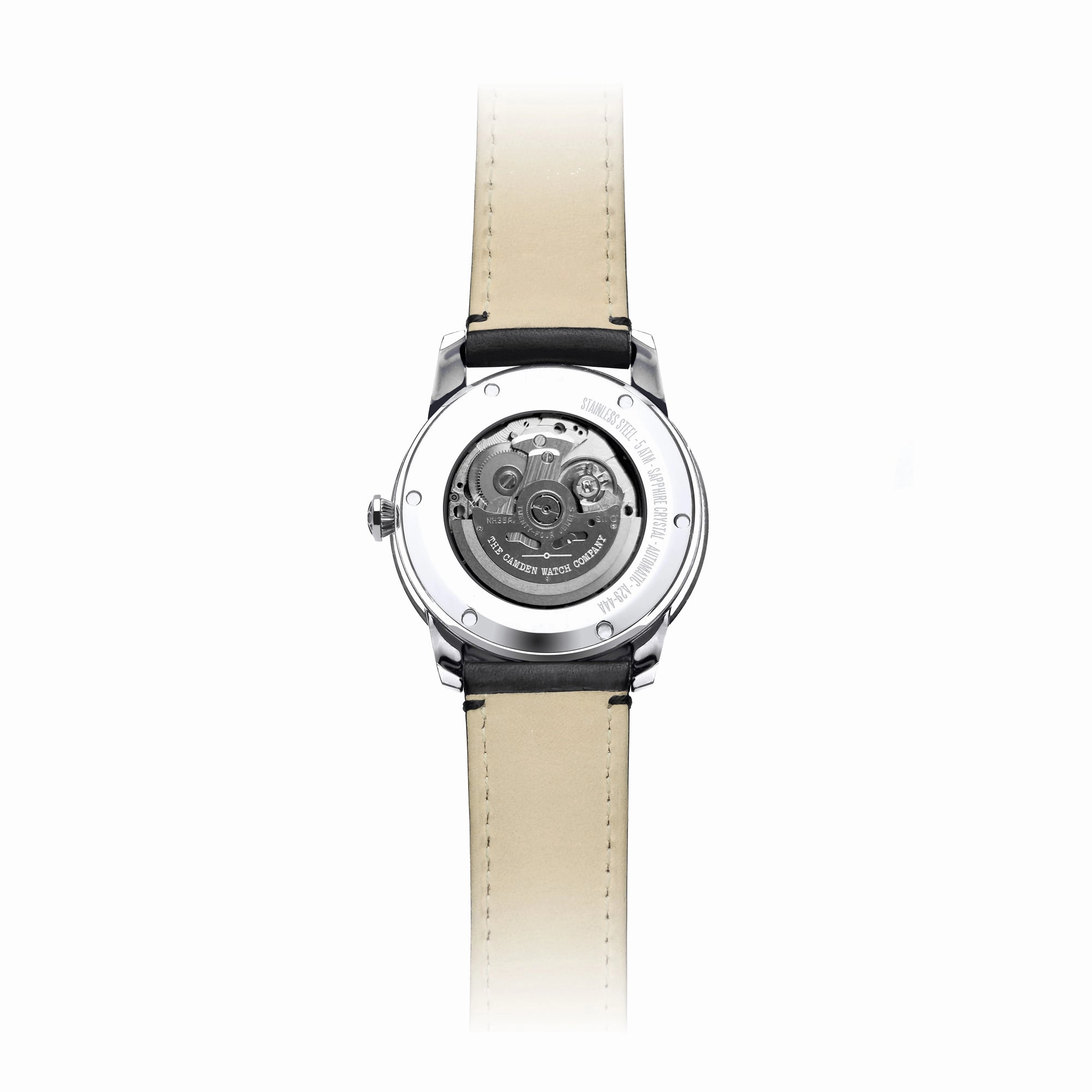 No.29 Automatic Steel, Navy and Black