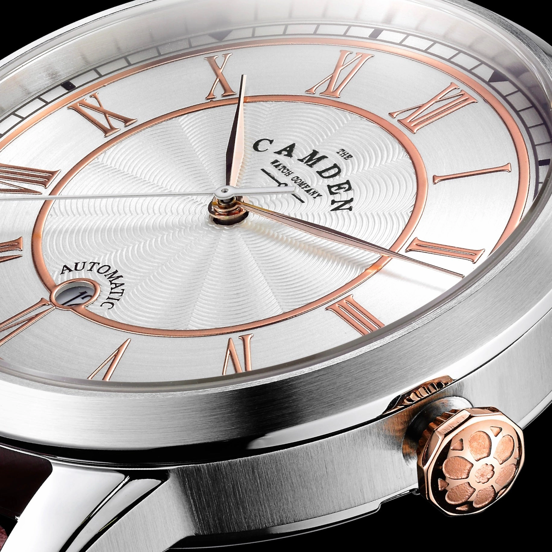 No.29 Automatic Steel, Rose Gold and Black