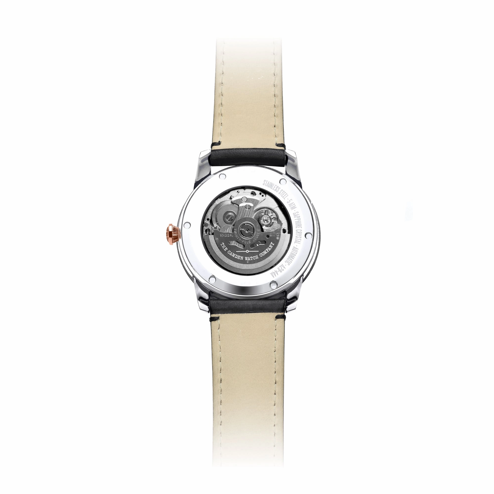 No.29 Automatic Steel, Rose Gold and Black