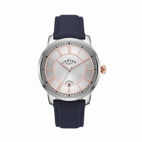 No.29 Automatic Steel, Rose Gold and Navy