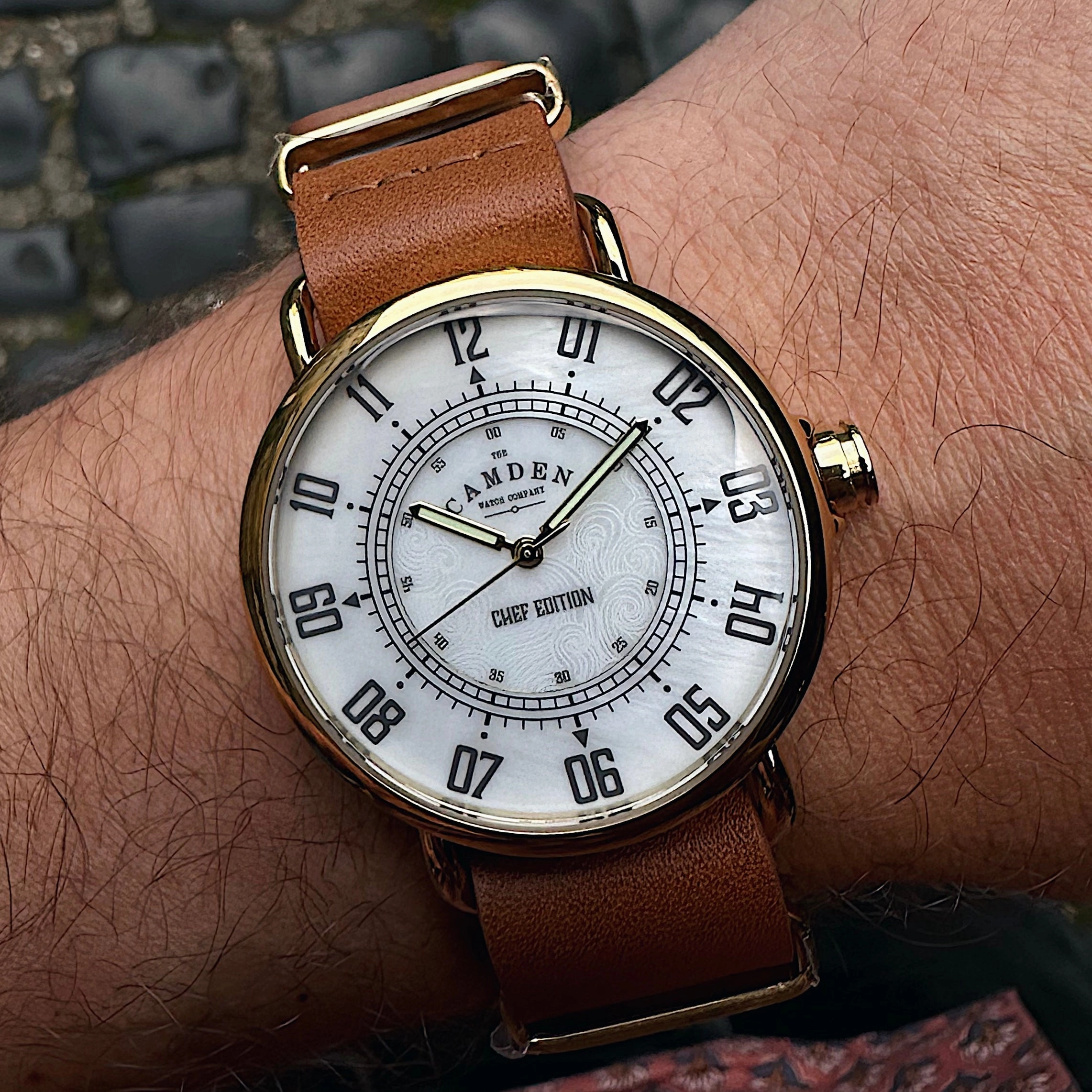 No.88 Camden x Tom Brown Black Leather