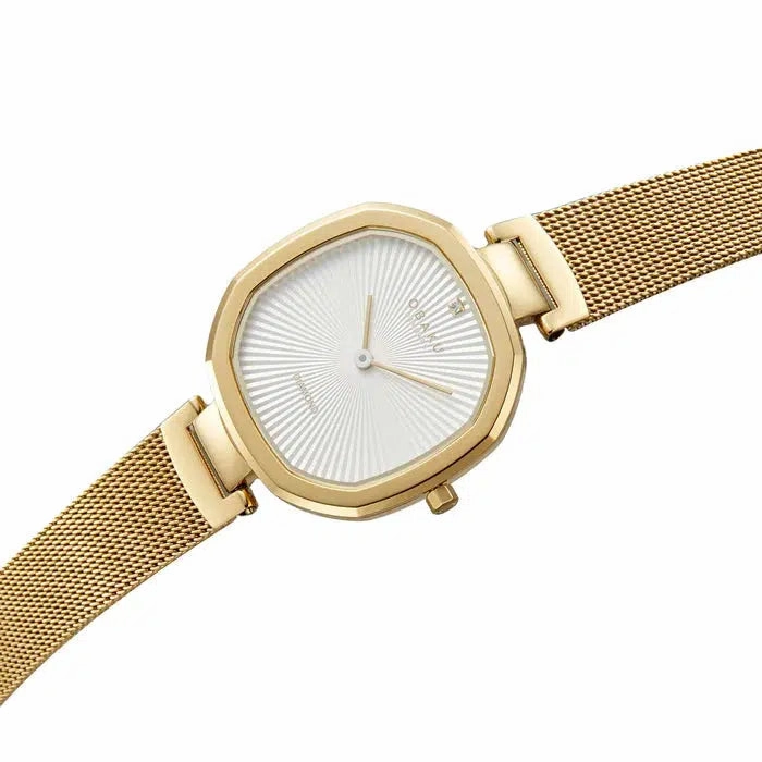 Obaku Brilliant Gold 32mm Watch - V277LXGIMG