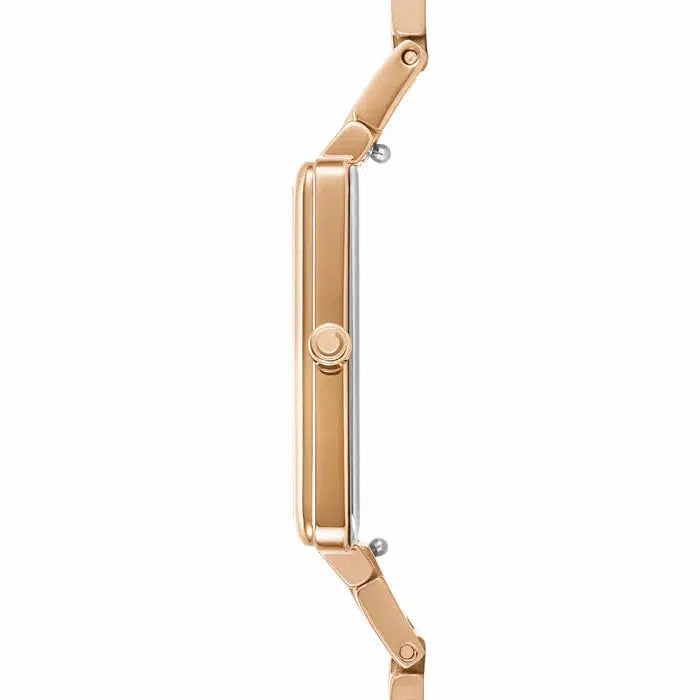 Obaku Firkant Fuchsia White 28mm Watch - V259LXVISV