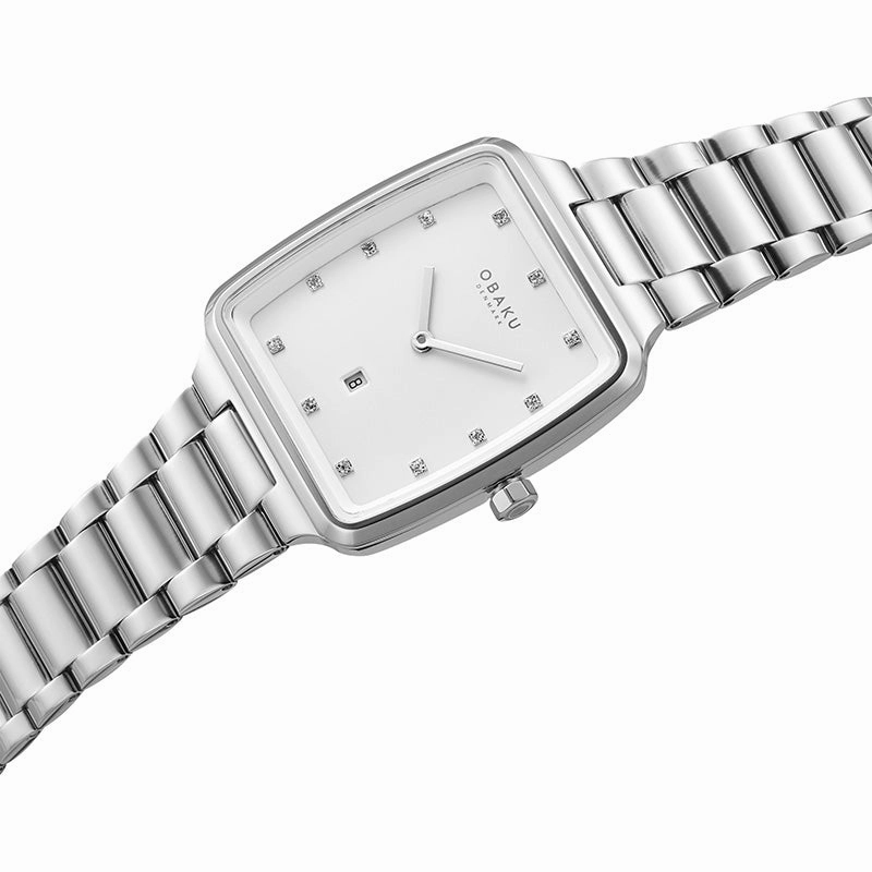 Obaku Fjord Lille Brace White 30mm Watch - V271LDCWSC