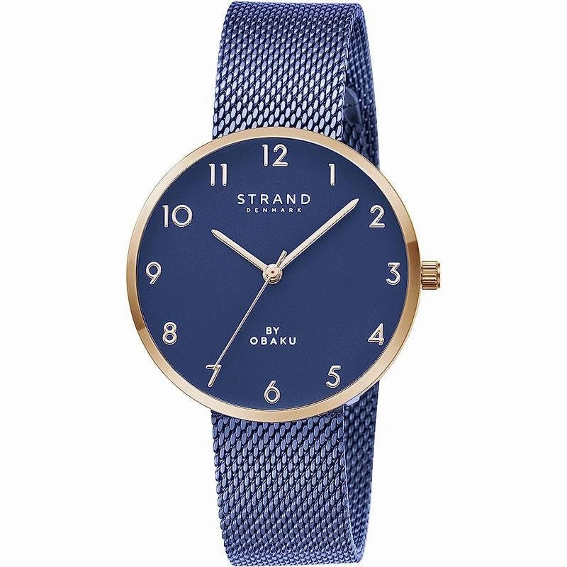 Obaku Strand Aurora Ocean Blue 35mm Watch - S700LXVLML-DA