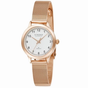 Obaku Strand Cruise Rose Gold 27mm Watch - S742LXVIMV