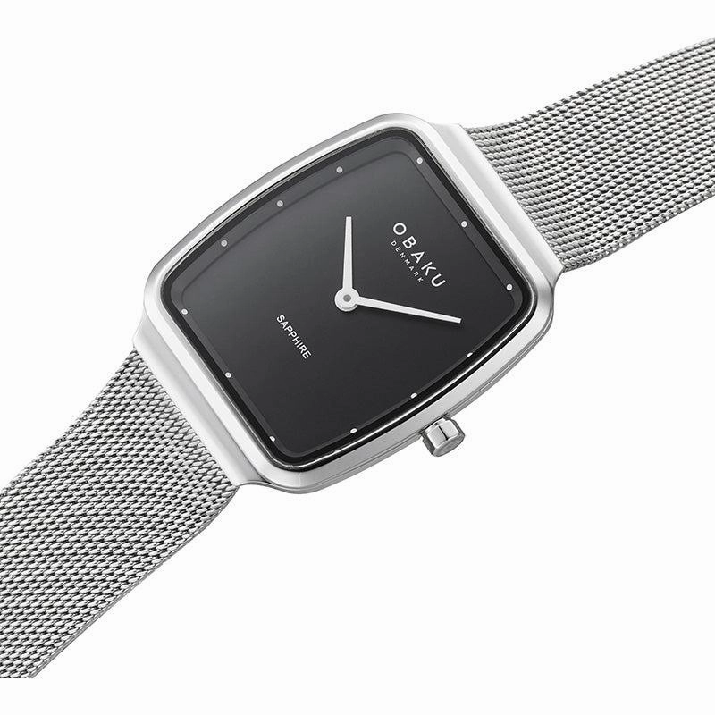 Obaku Tern Lille Black 27mm Watch - V267LXCBMC