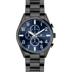 Oceanaut Men's Watch - Escapade Blue Dial Plated Stainless Steel Bracelet | OC5859