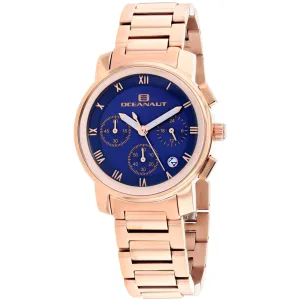 Oceanaut Women's Watch - Riviera Blue Dial Plated Stainless Steel Bracelet | OC0635