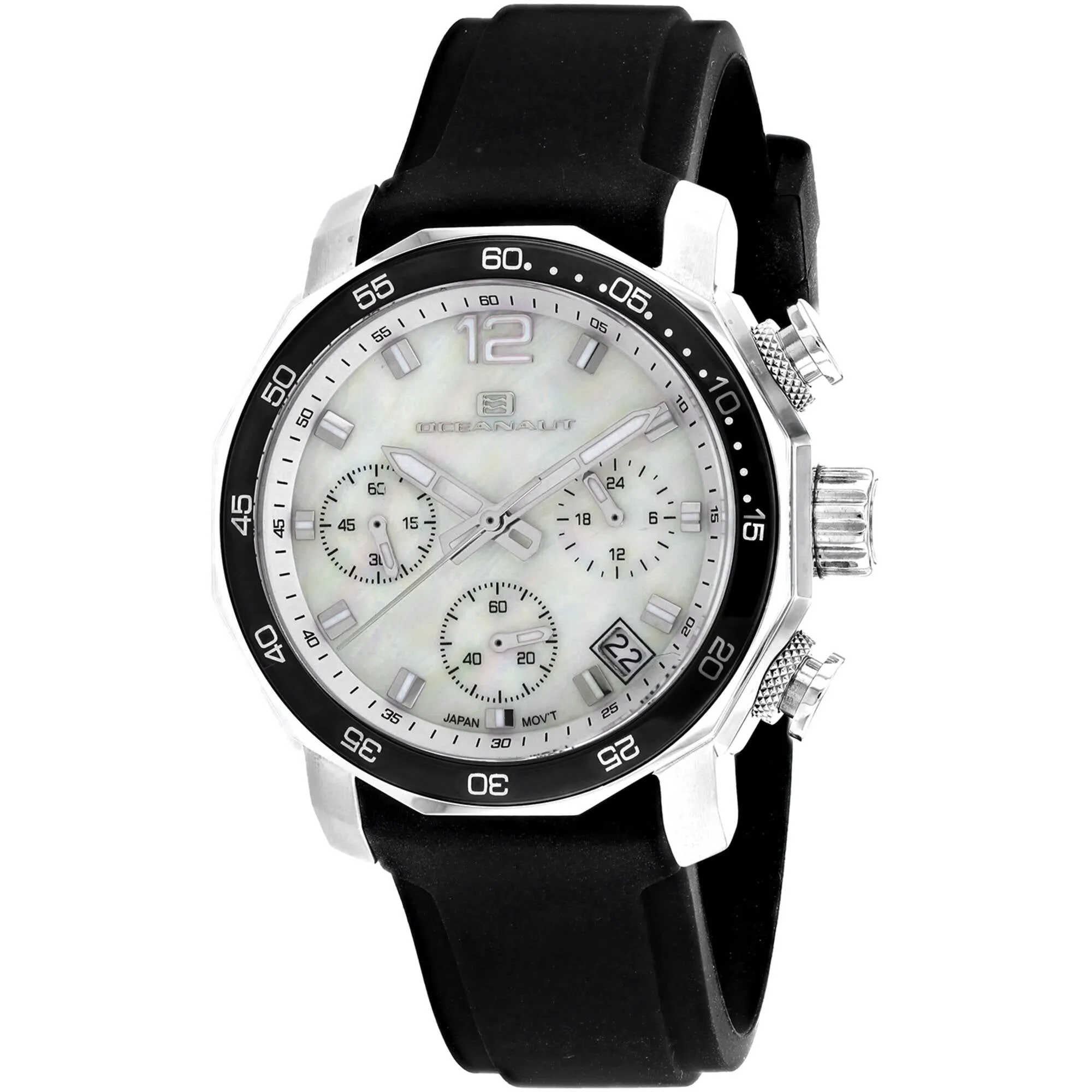 Oceanaut Women's Watch - Tune White Mother of Pearl Dial Rubber Strap | OC0460