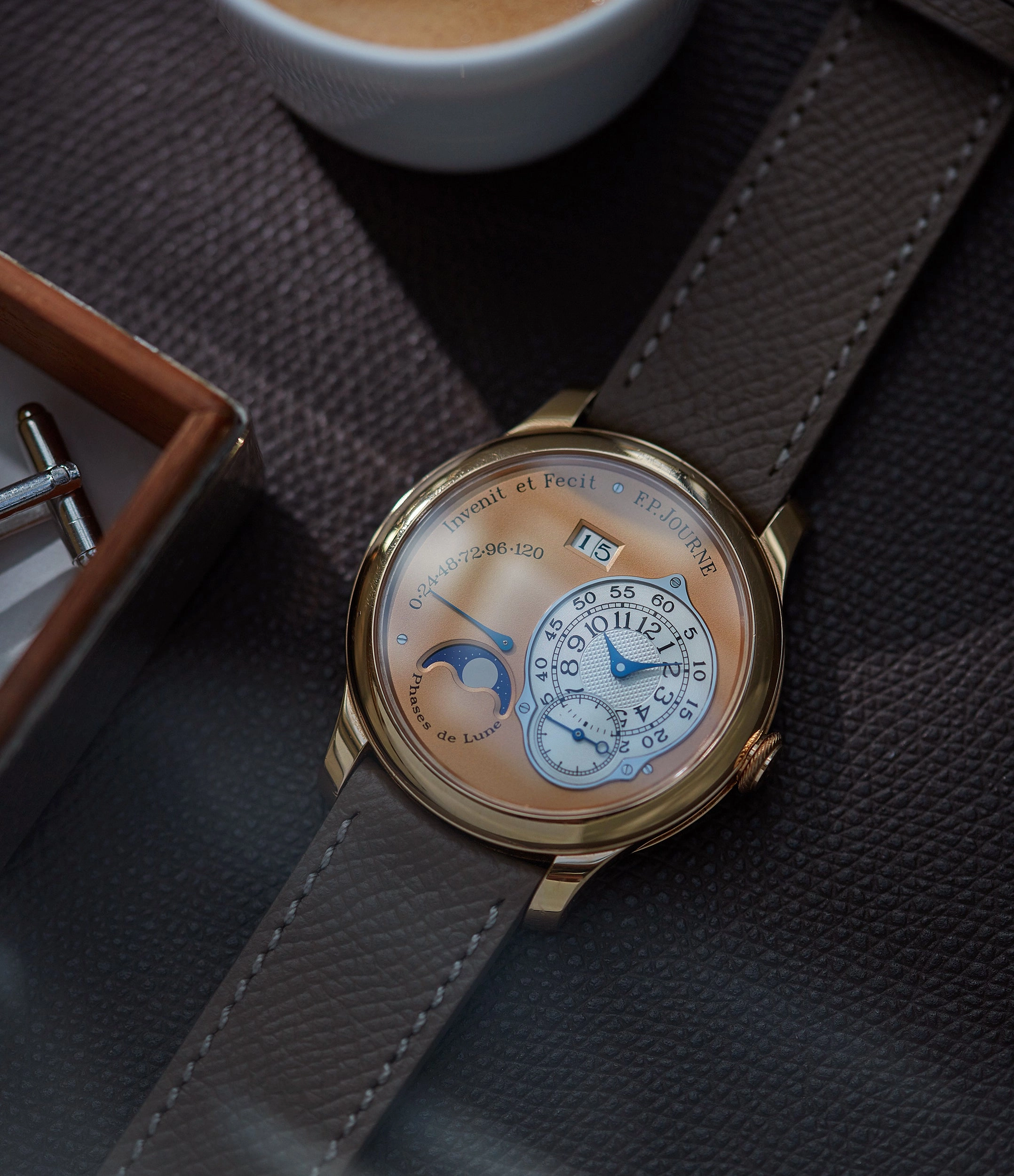 Octa Lune | 40mm | Rose Gold