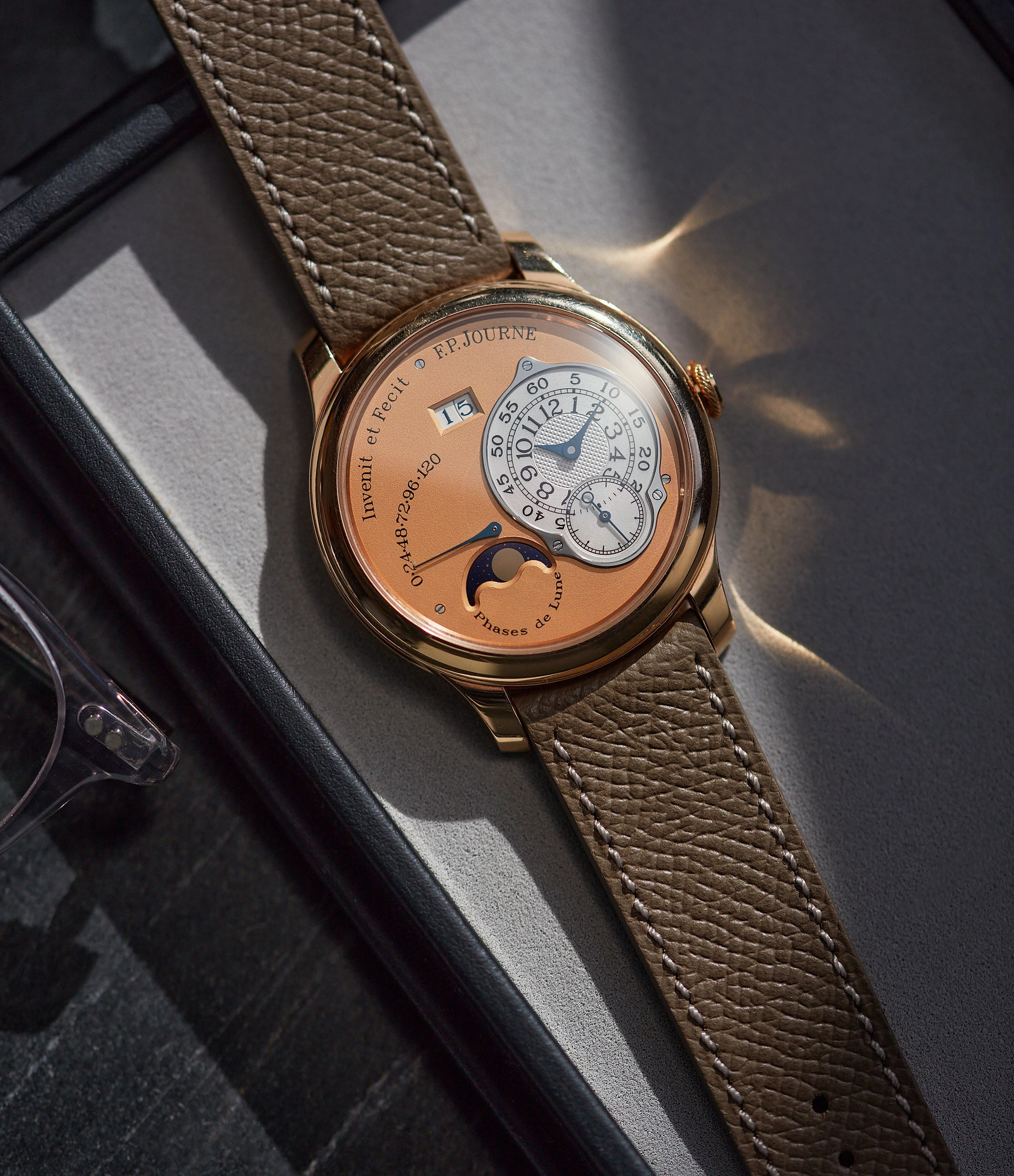 Octa Lune | 40mm | Rose Gold