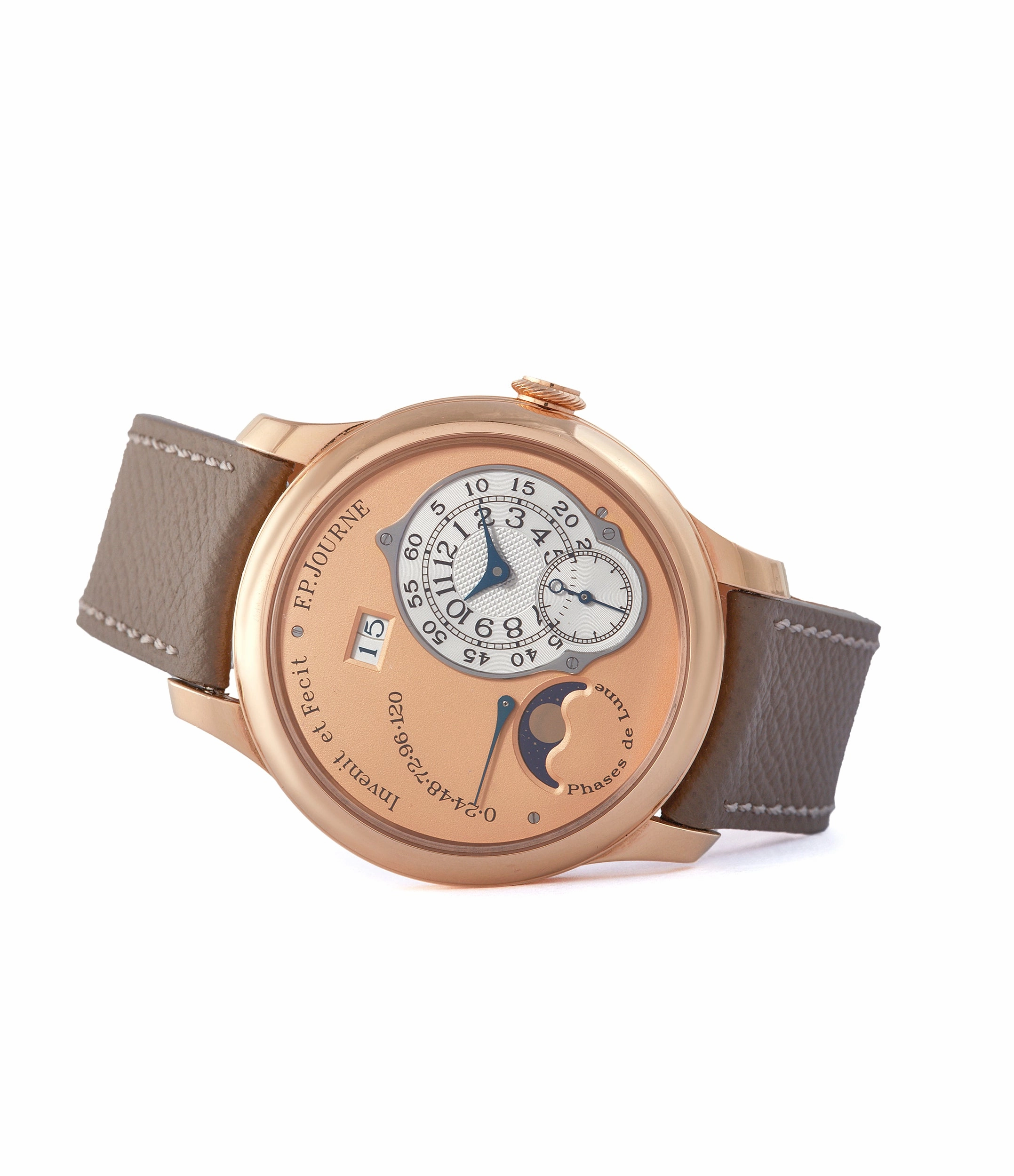 Octa Lune | 40mm | Rose Gold