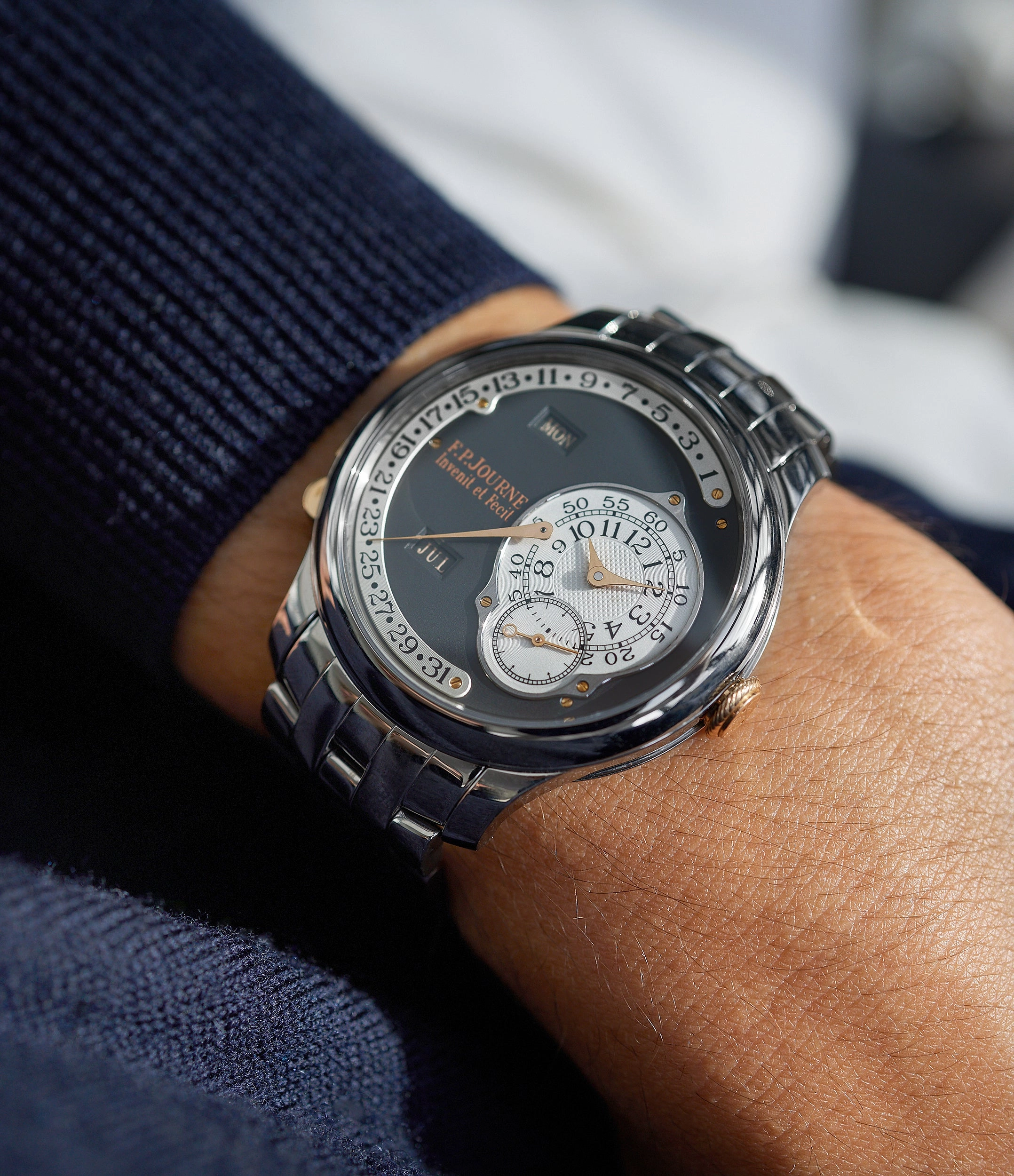 Octa Perptuelle Anniversaire | Tokyo | 40mm | Titanium