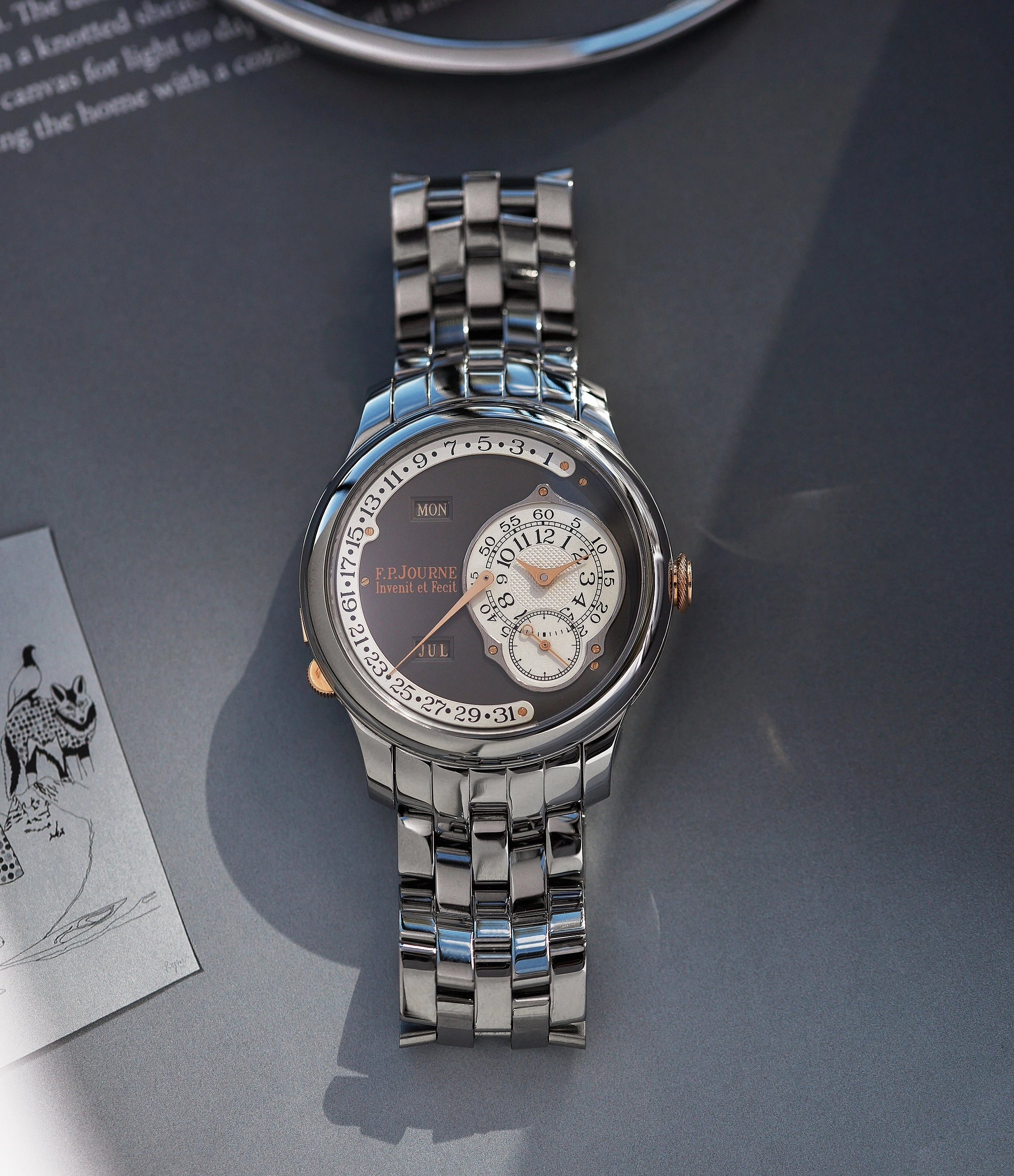 Octa Perptuelle Anniversaire | Tokyo | 40mm | Titanium