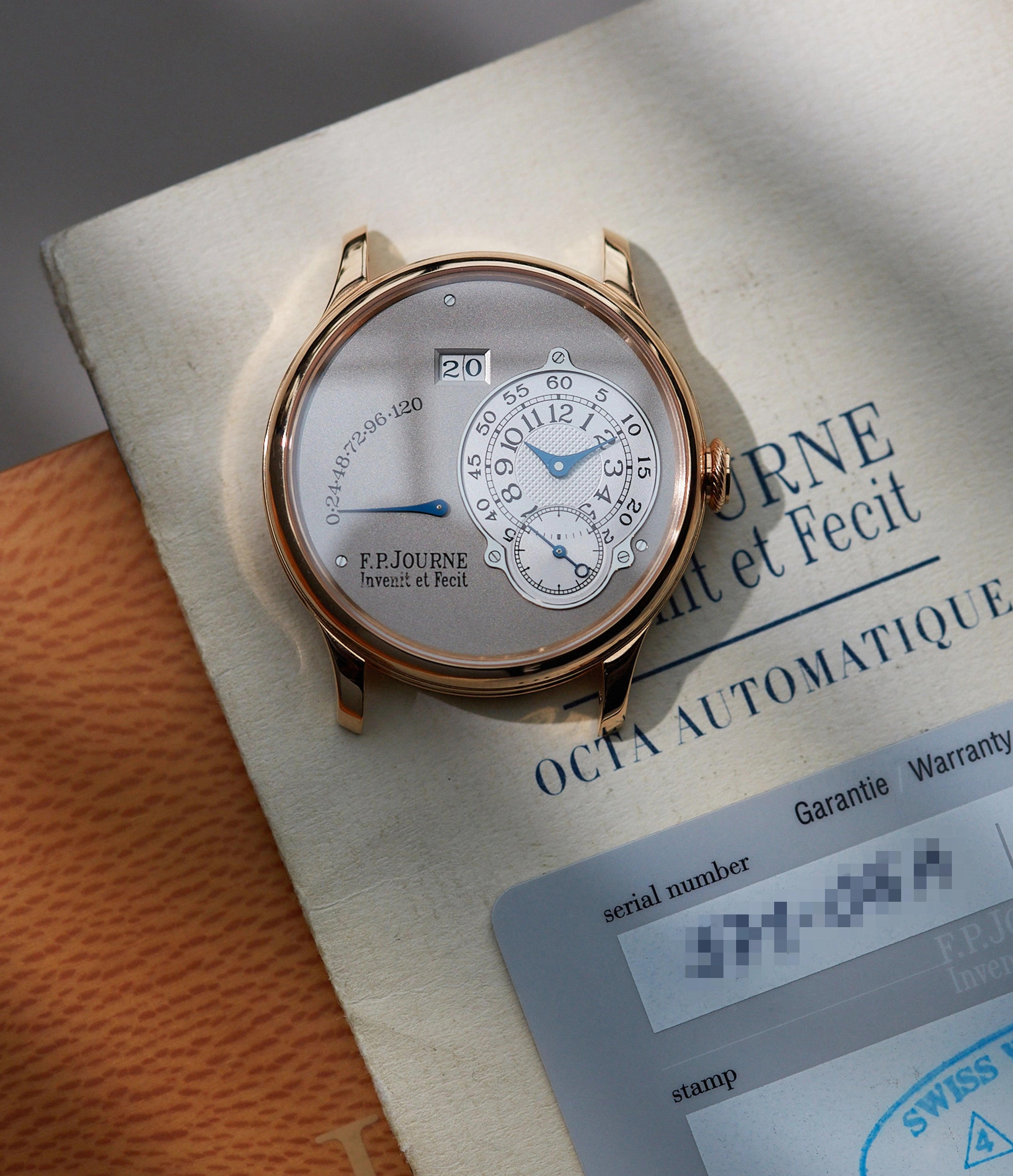 Octa Rserve de Marche | 38mm | Rose Gold