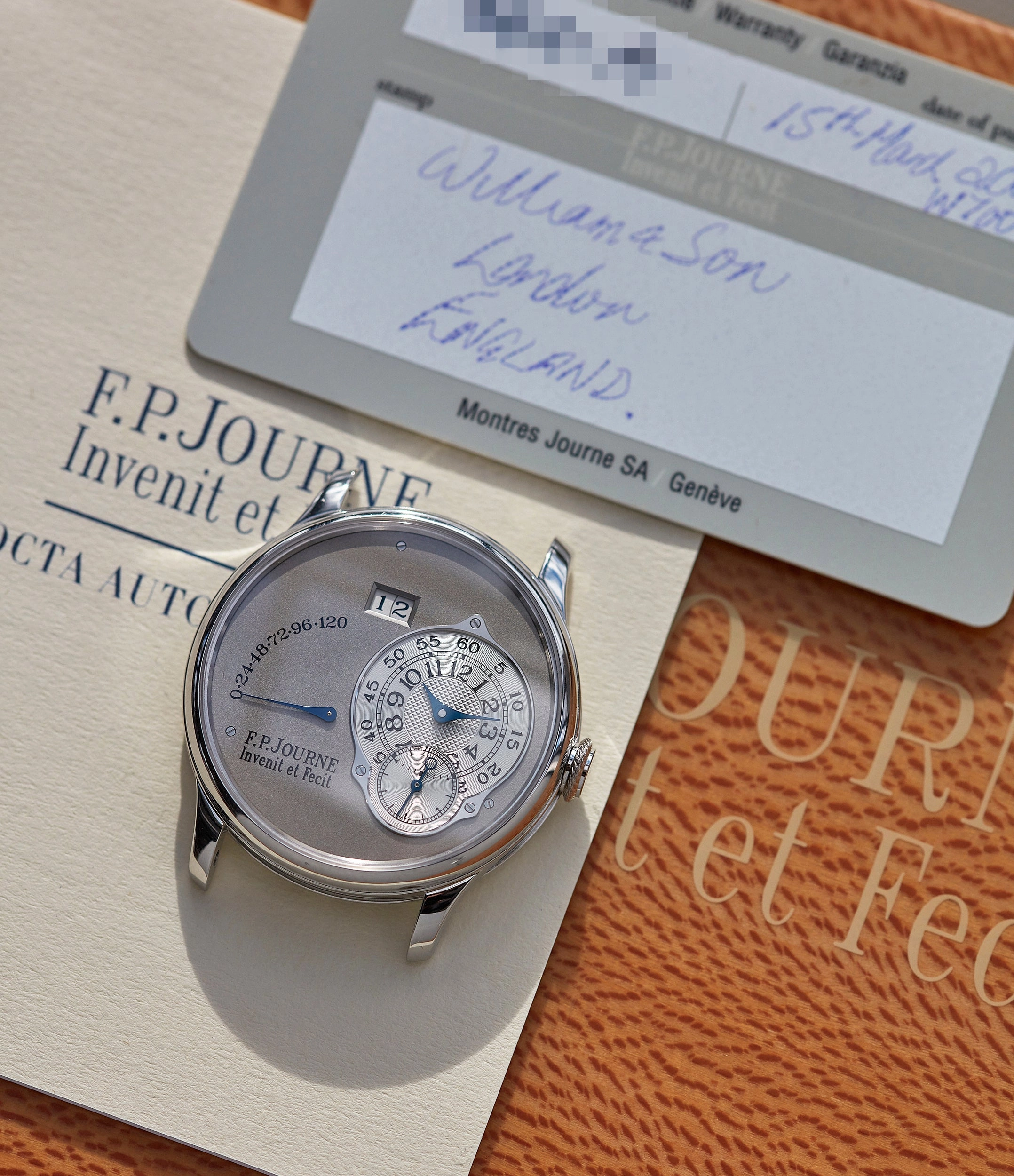Octa Rserve Marche | 38mm | Platinum