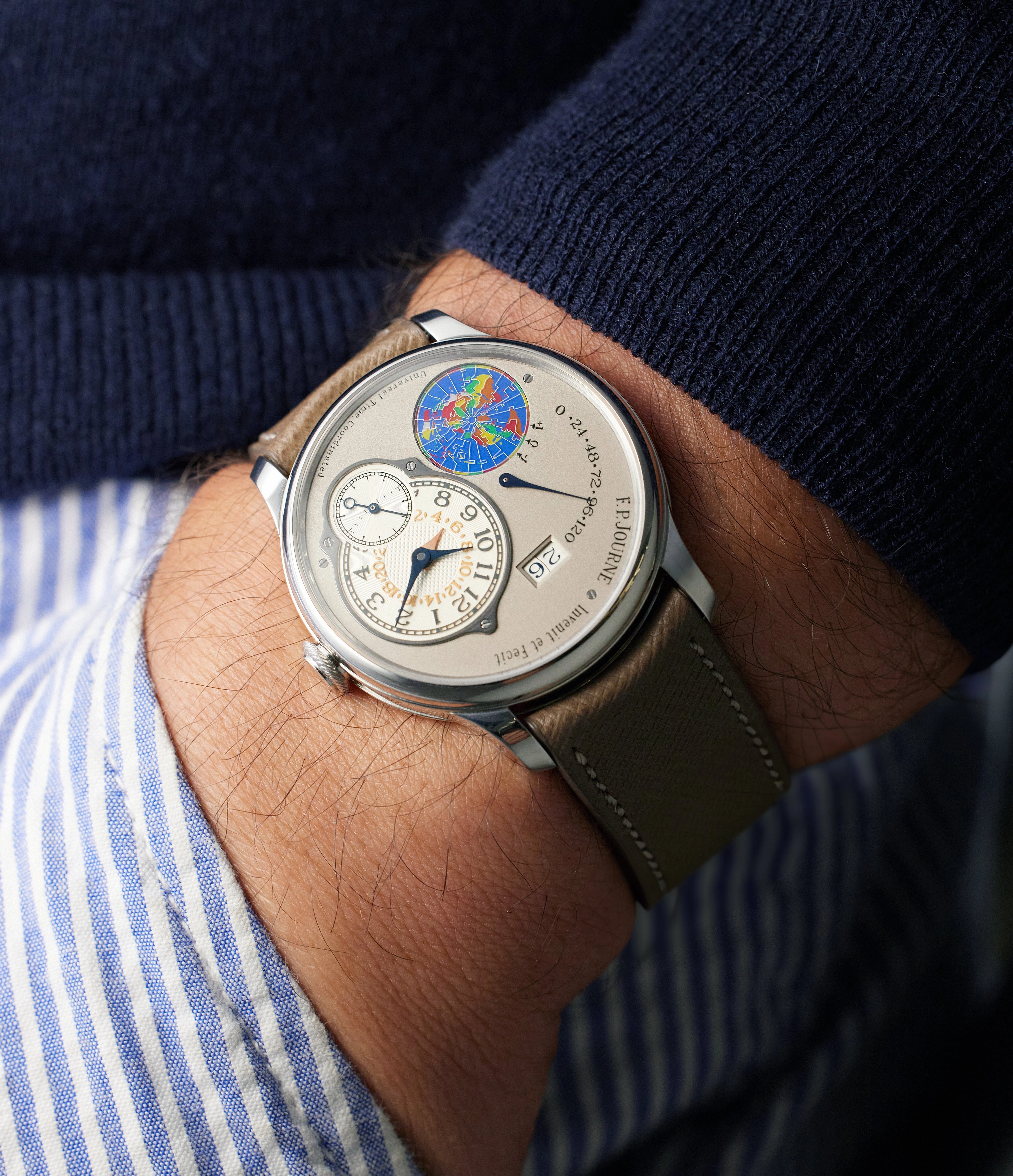 Octa UTC | 38mm | Platinum