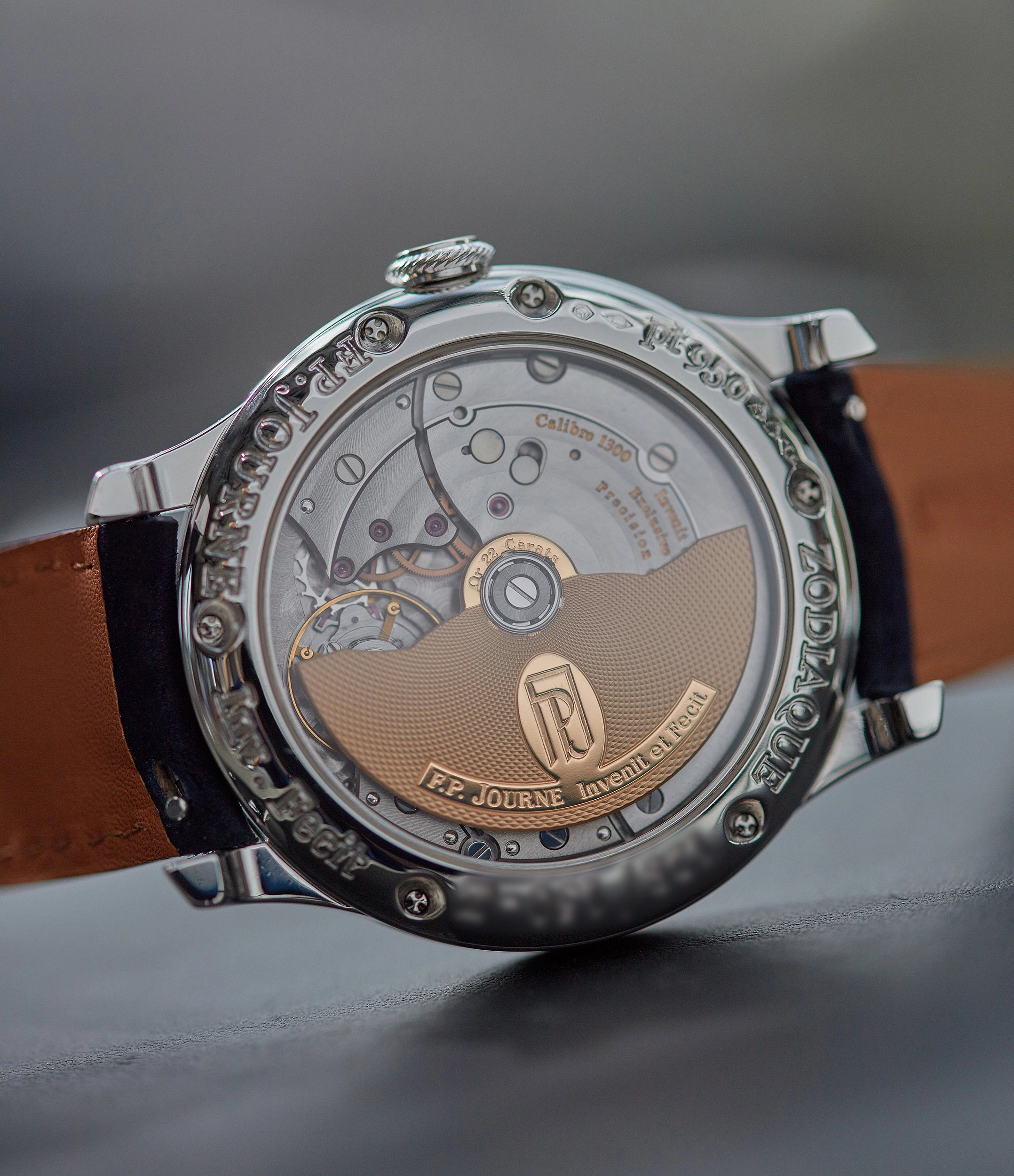 Octa Zodiaque | Brass Movement | 40mm | Platinum