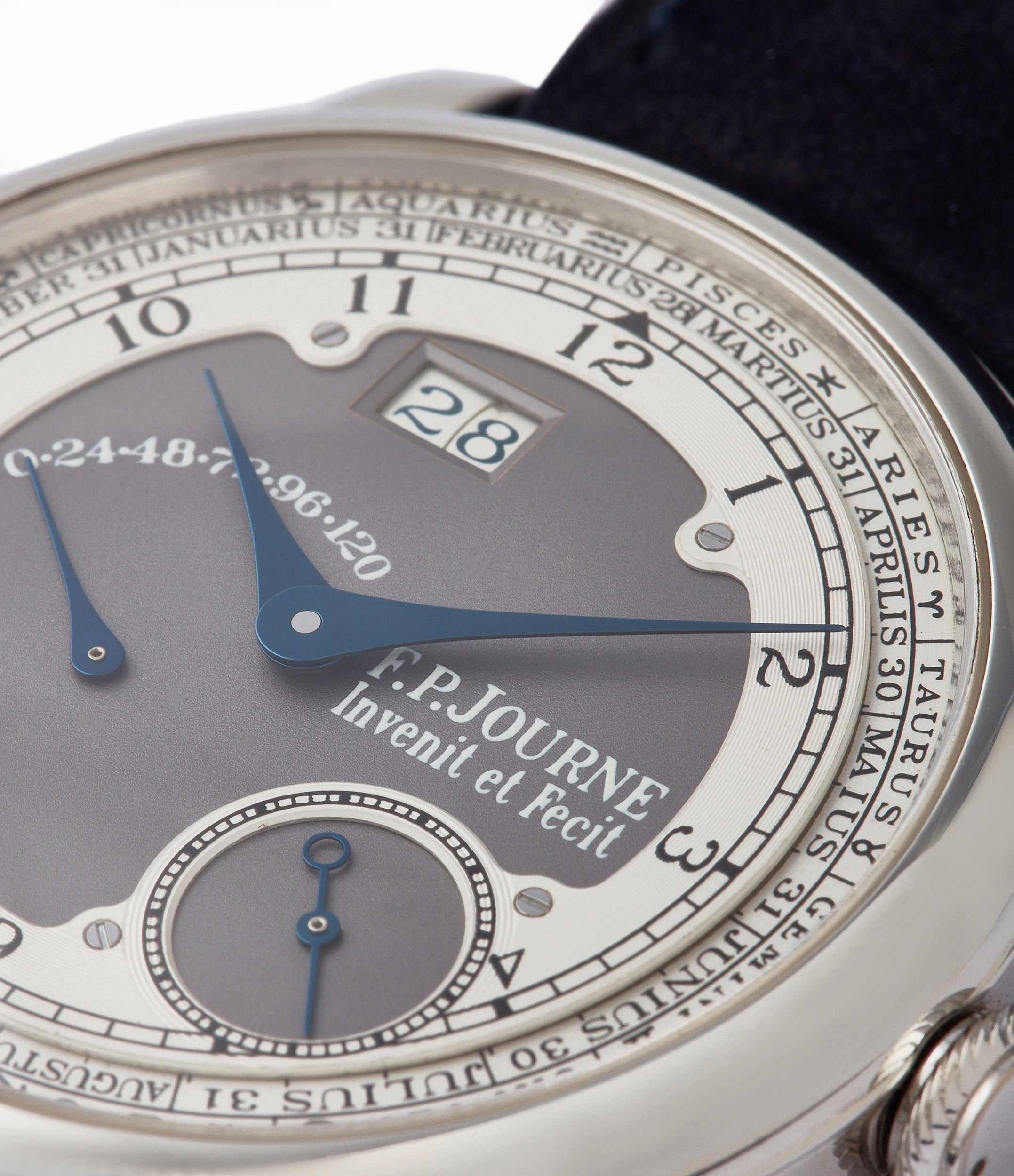 Octa Zodiaque | Brass Movement | 40mm | Platinum