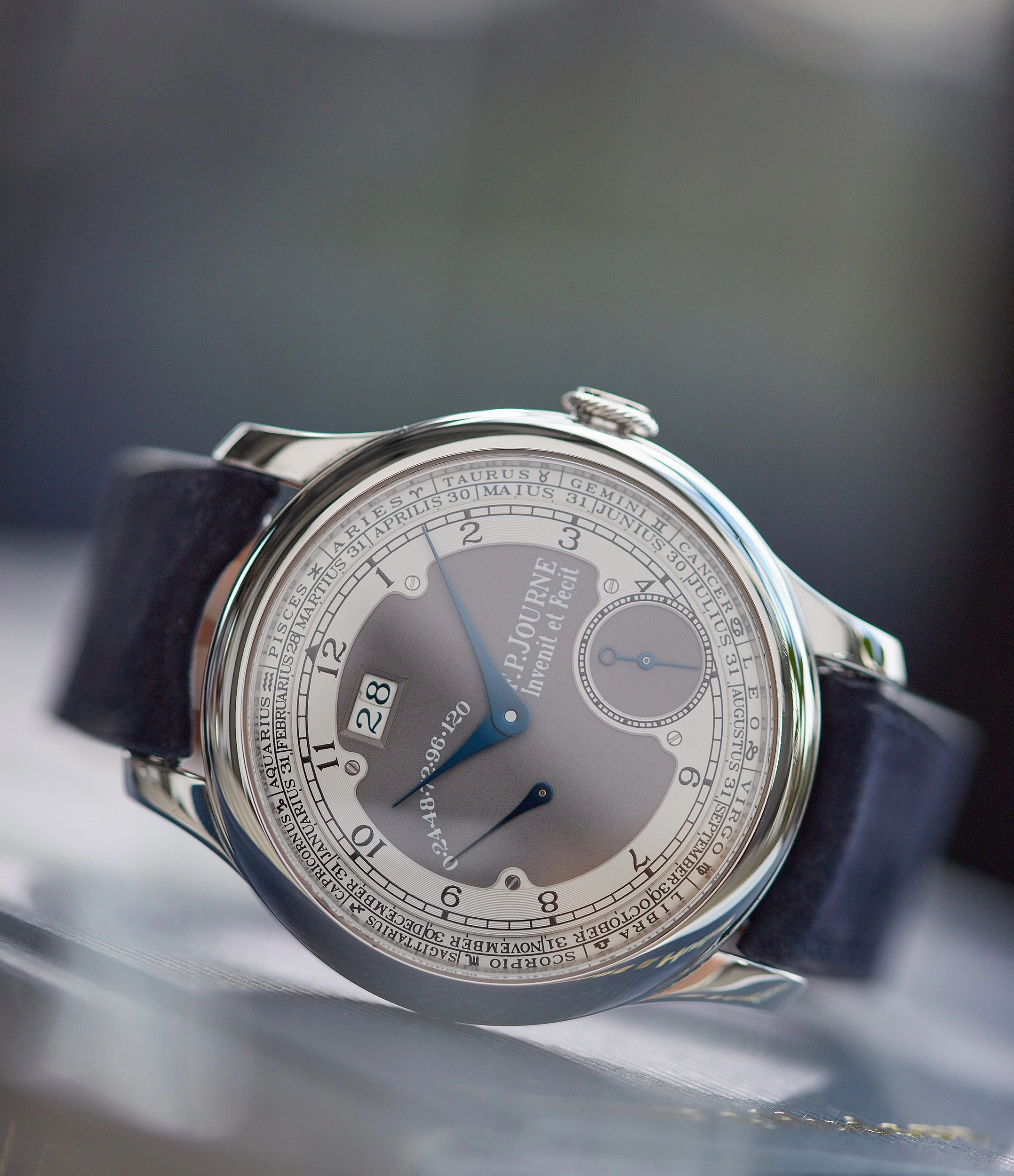 Octa Zodiaque | Brass Movement | 40mm | Platinum