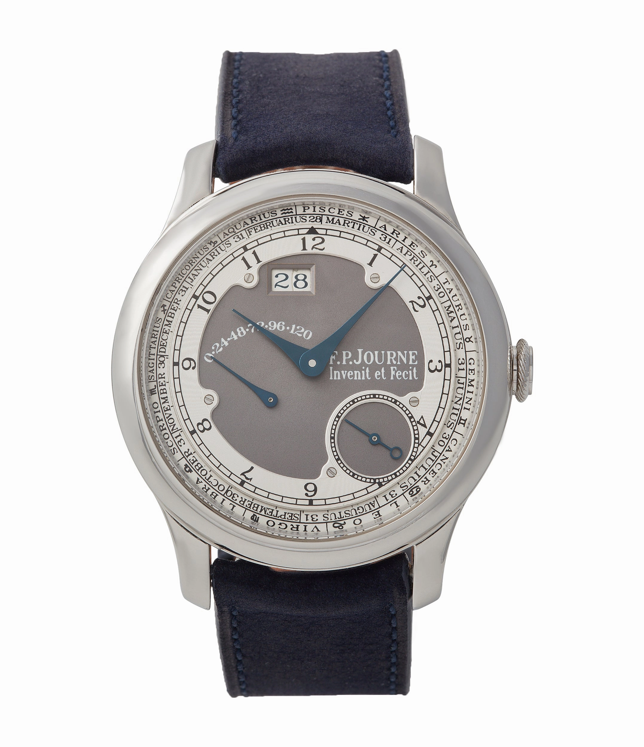 Octa Zodiaque | Brass Movement | 40mm | Platinum