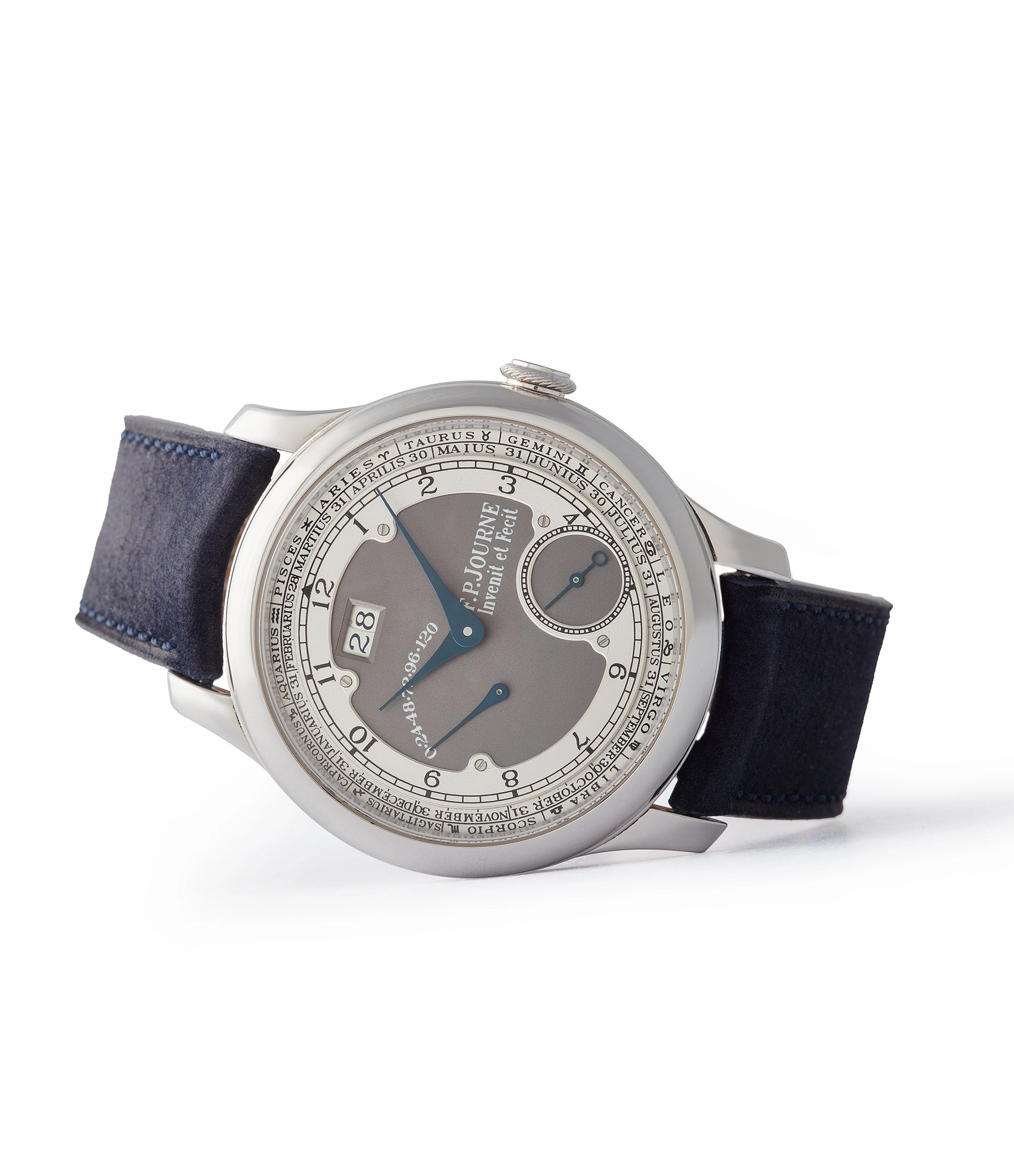 Octa Zodiaque | Brass Movement | 40mm | Platinum