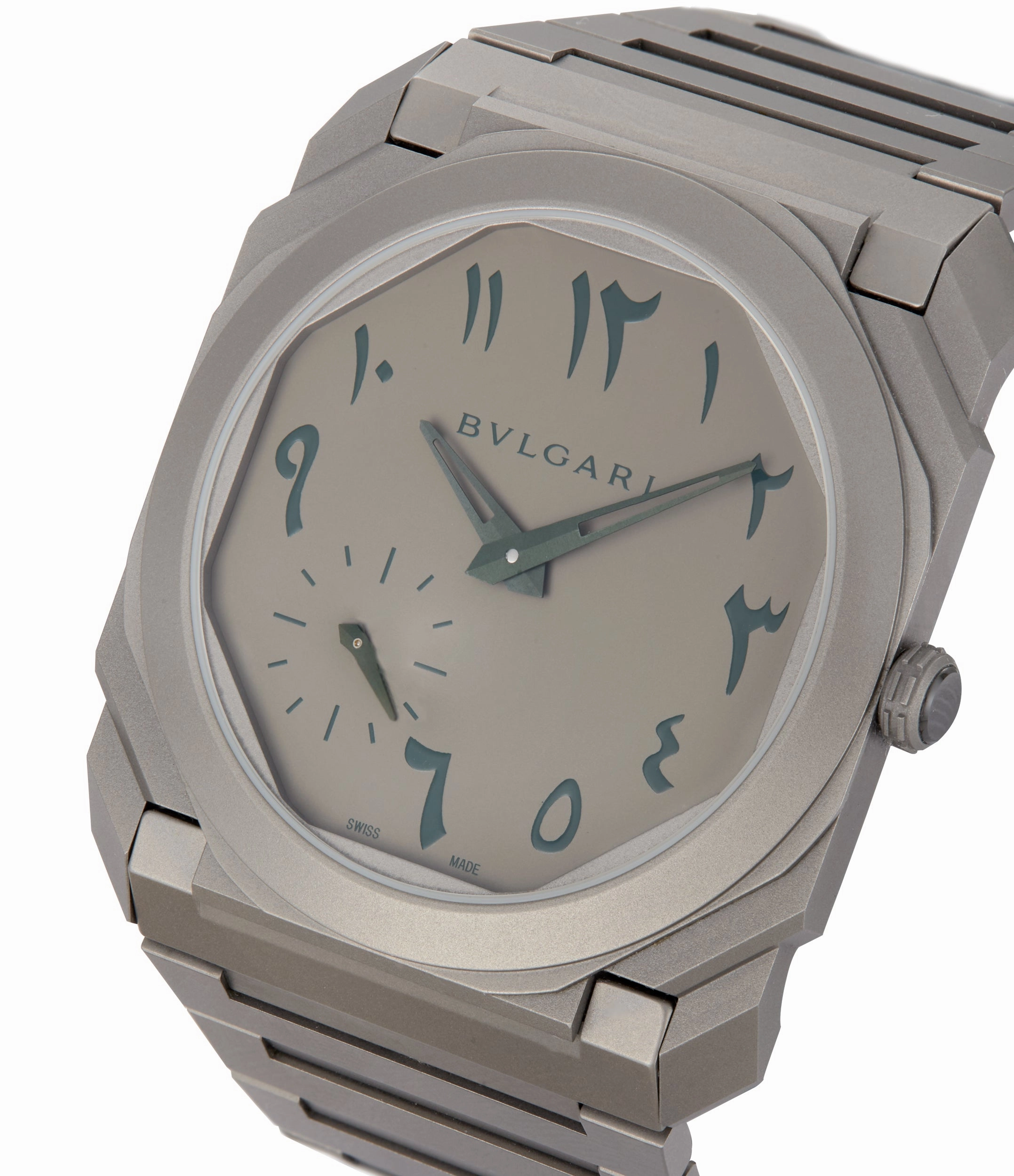 Octo Finissimo | Arabic Numerals | Titanium