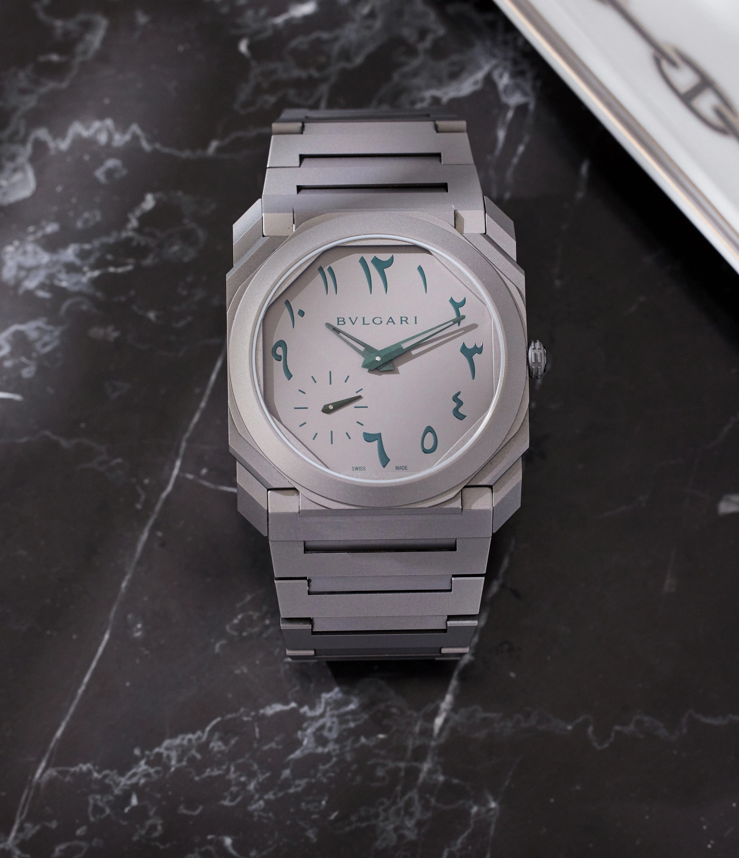 Octo Finissimo | Arabic Numerals | Titanium