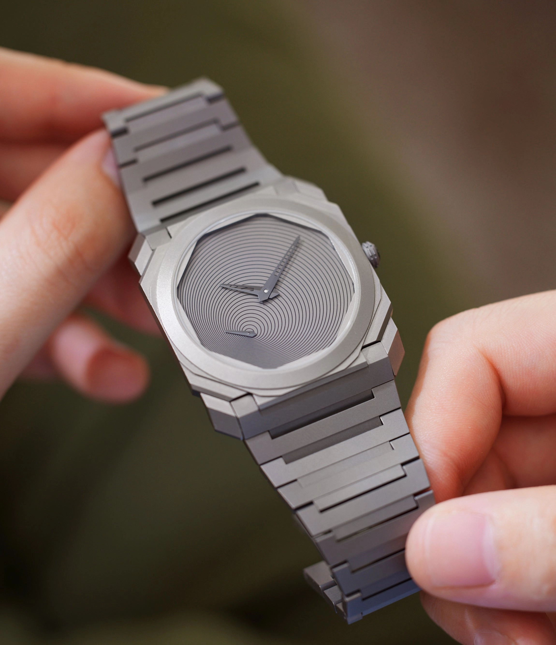 Octo Finissimo Automatic | Tadao Ando Limited Edition | Titanium