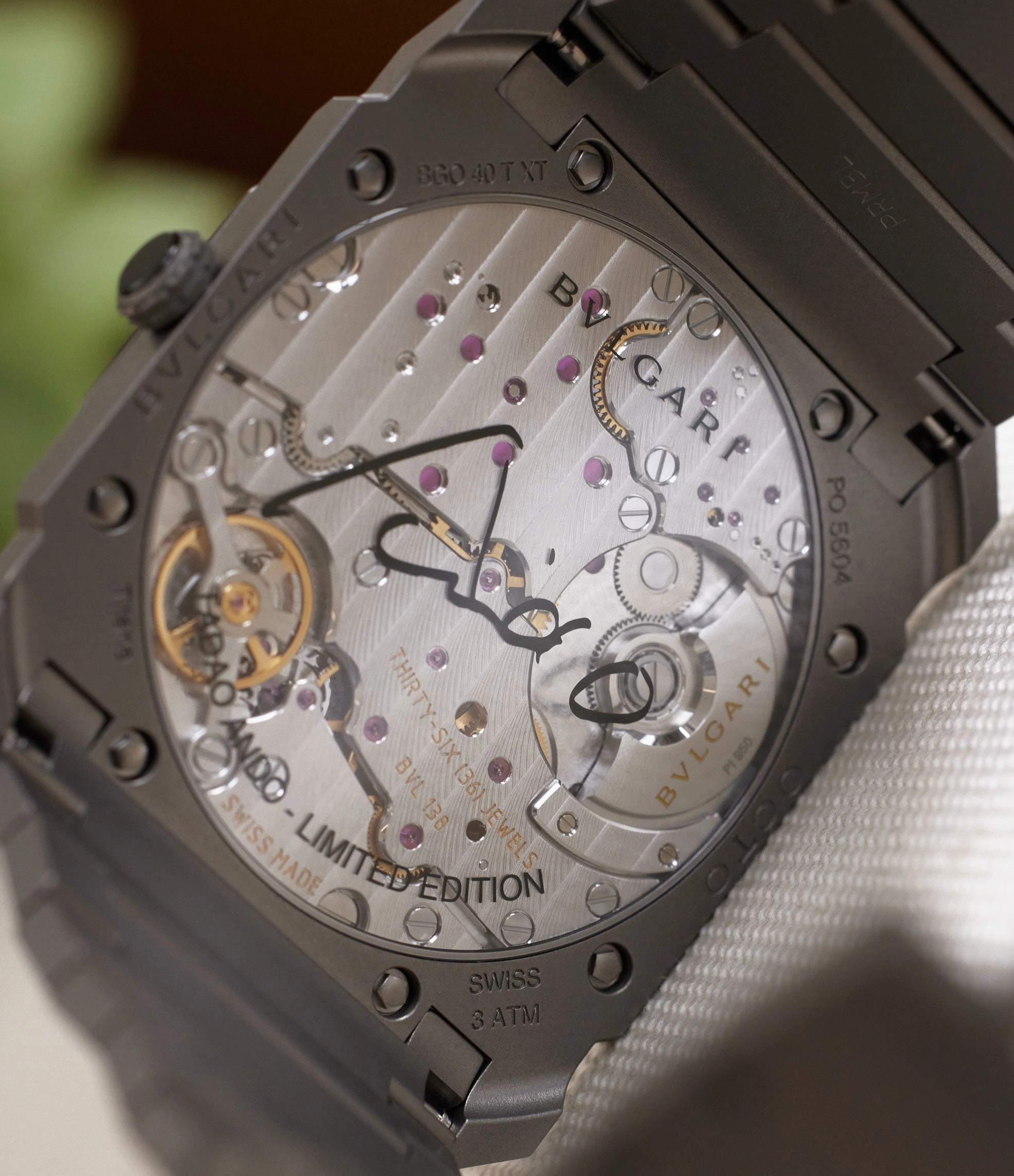 Octo Finissimo Automatic | Tadao Ando Limited Edition | Titanium