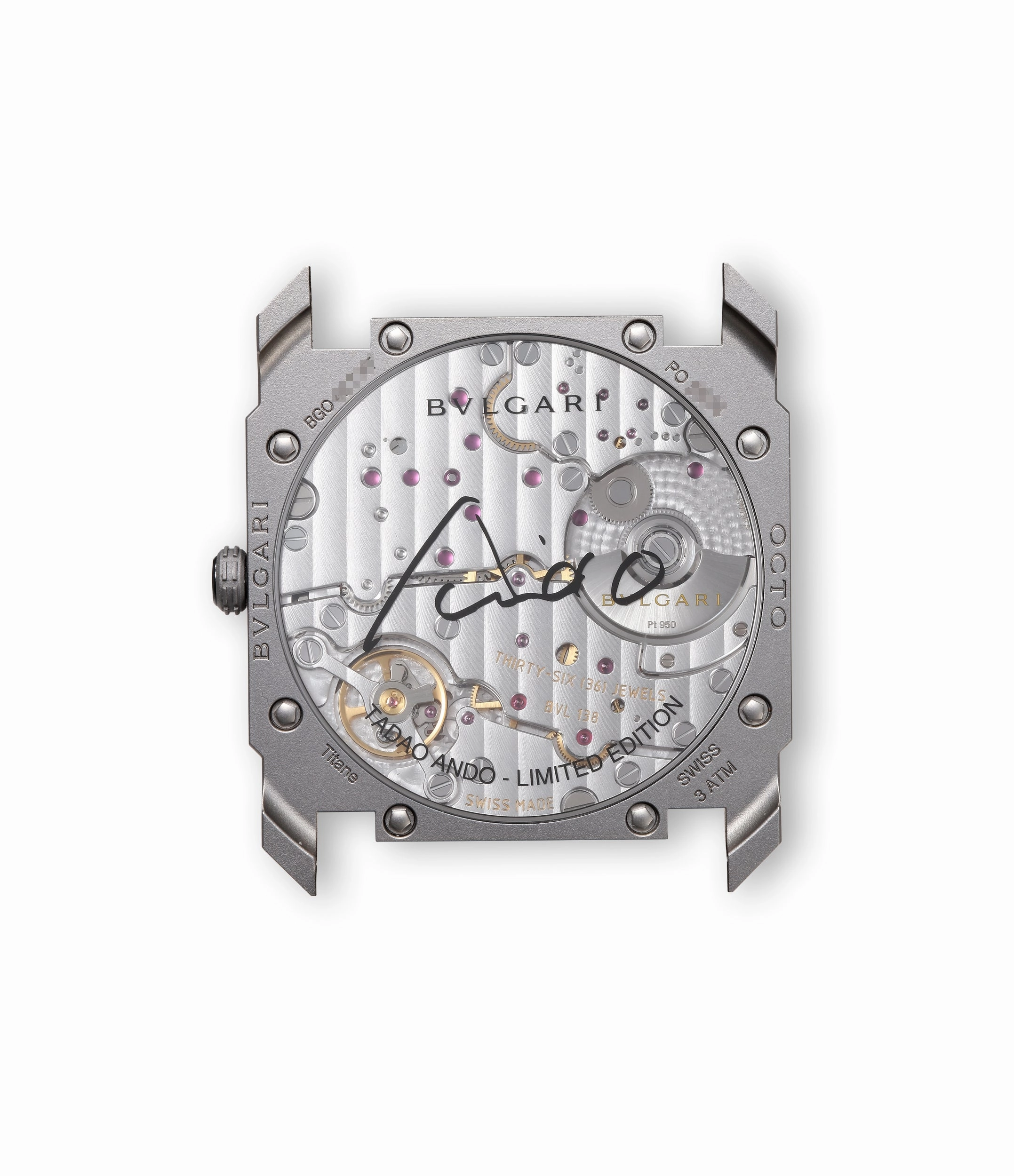Octo Finissimo Automatic | Tadao Ando Limited Edition | Titanium