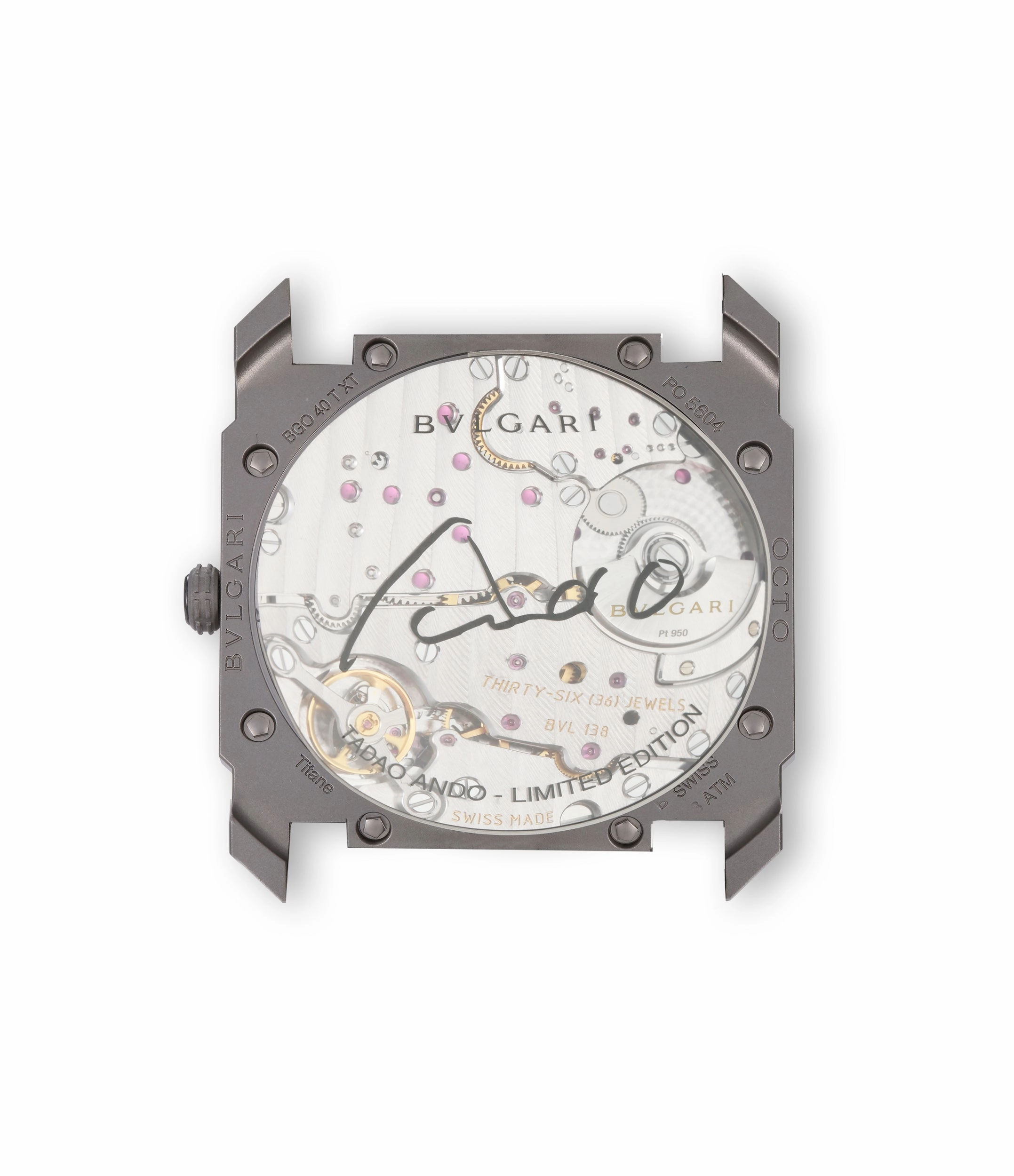Octo Finissimo Automatic | Tadao Ando Limited Edition | Titanium