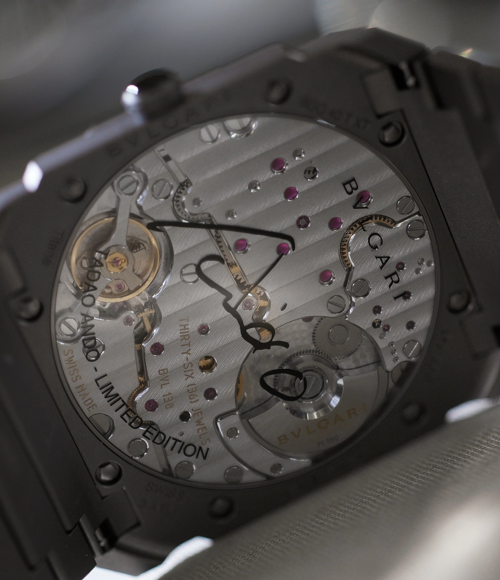 Octo Finissimo Automatic | Tadao Ando Limited Edition | Titanium