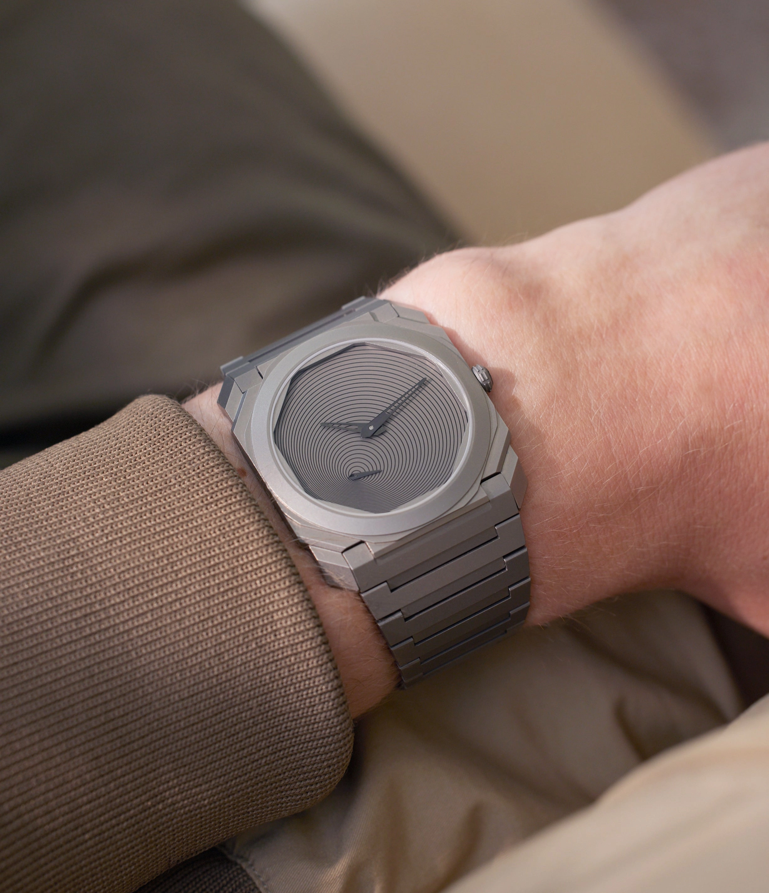 Octo Finissimo Automatic | Tadao Ando Limited Edition | Titanium