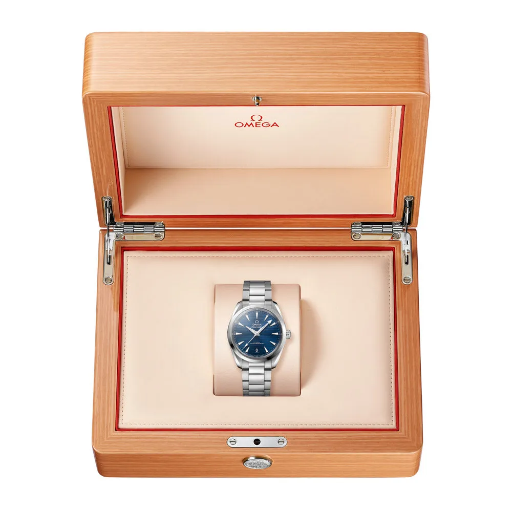 OMEGA Seamaster Aqua Terra 38mm Blue Dial Gents Automatic Watch 22010382003001