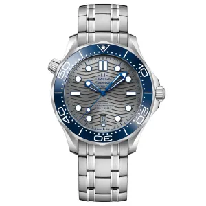 OMEGA Seamaster Diver 300M 42mm Grey Dial Automatic Gents Watch 21030422006001