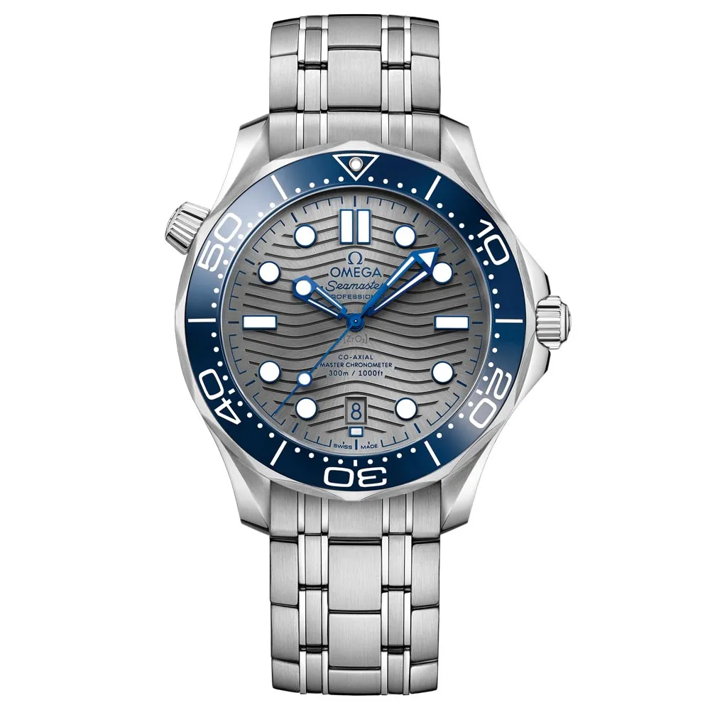 OMEGA Seamaster Diver 300M 42mm Grey Dial Automatic Gents Watch 21030422006001