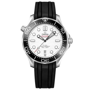 OMEGA Seamaster Diver 300M 42mm White Dial Gents Watch 21032422004001
