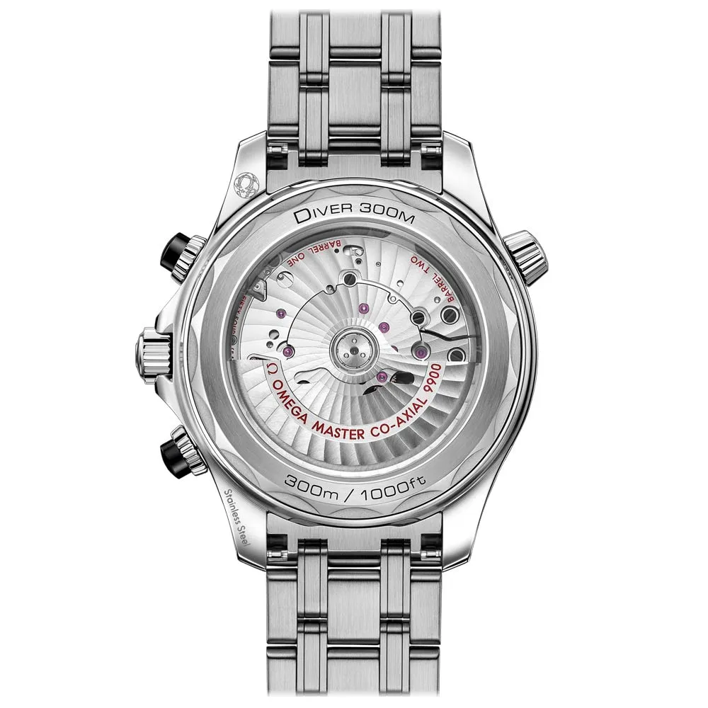 OMEGA Seamaster Diver 300M 44mm Black Dial Automatic Chronograph Gents Watch 21030445101001