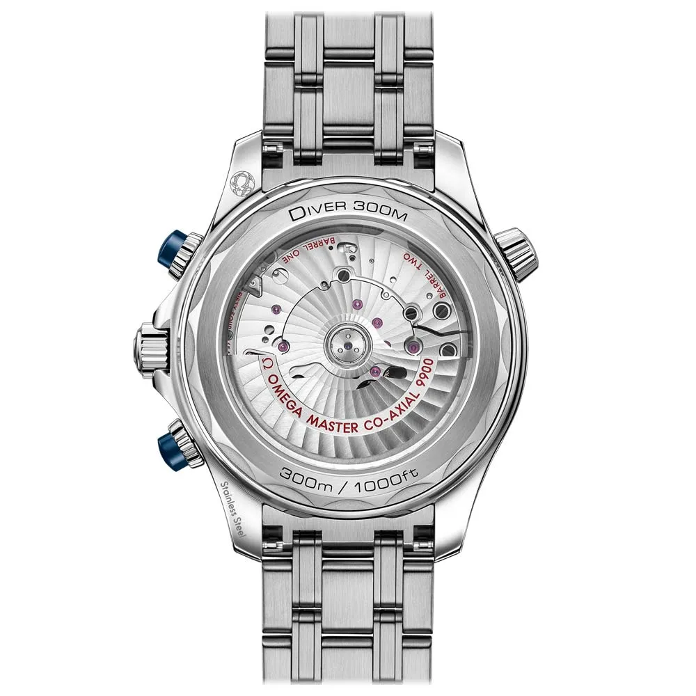 OMEGA Seamaster Diver 300M 44mm Blue Dial Automatic Chronograph Gents Watch 21030445103001