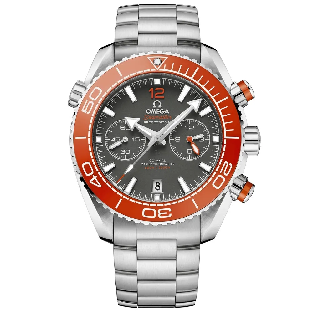 OMEGA Seamaster Planet Ocean 600M Chronograph 45.5mm Grey Dial Automatic Gents Watch 21530465199001