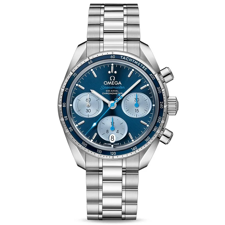 OMEGA Speedmaster 38 Chronograph Orbis Edition 38mm Blue Dial Automatic Watch 32430385003002