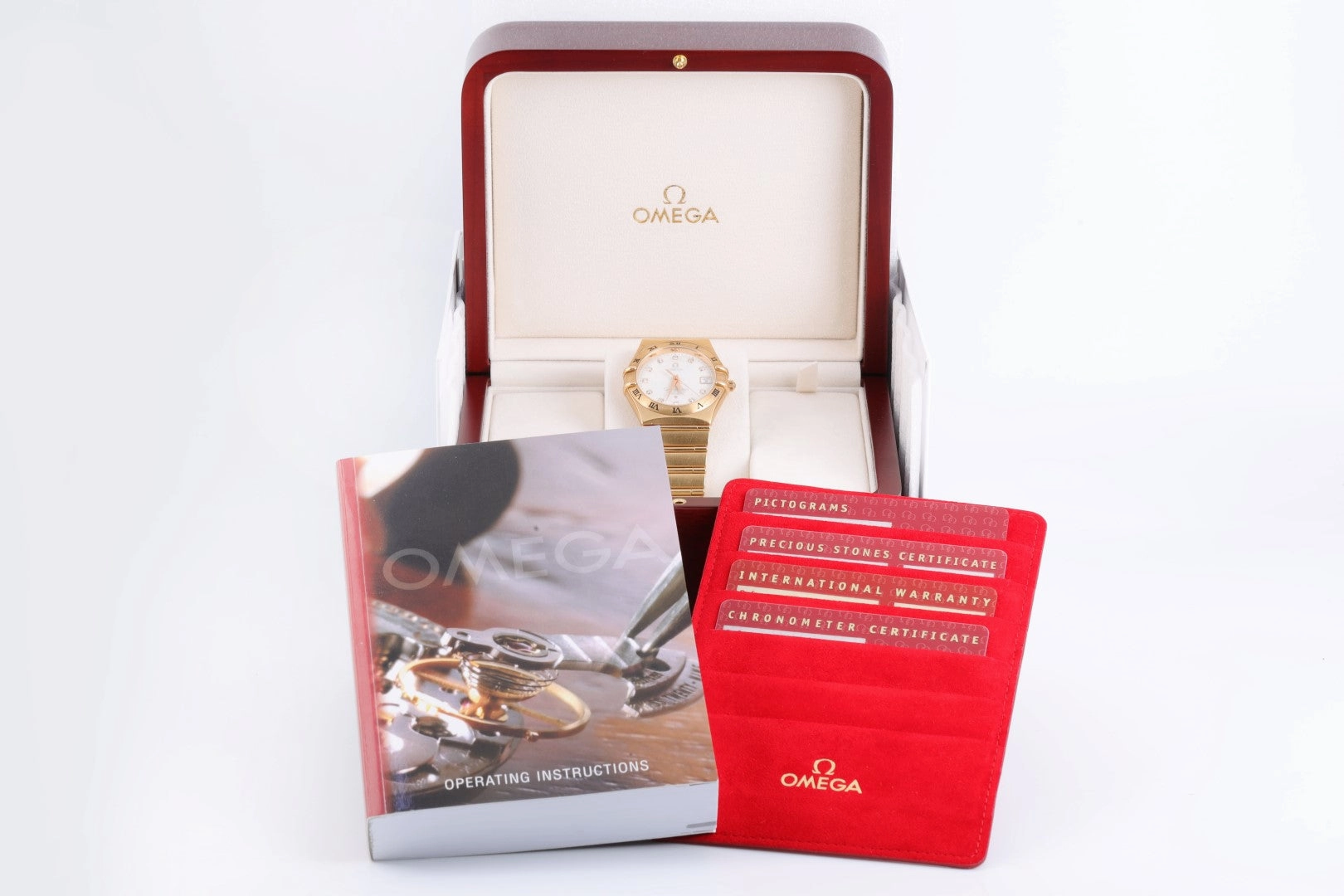 Omega Constellation 1104.35.00 18K Rose Gold 35mm Men's Watch