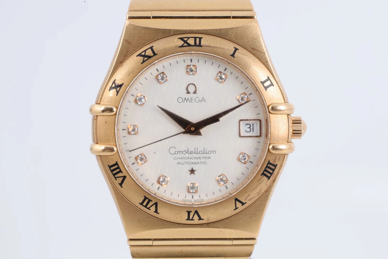 Omega Constellation 1104.35.00 18K Rose Gold 35mm Men's Watch