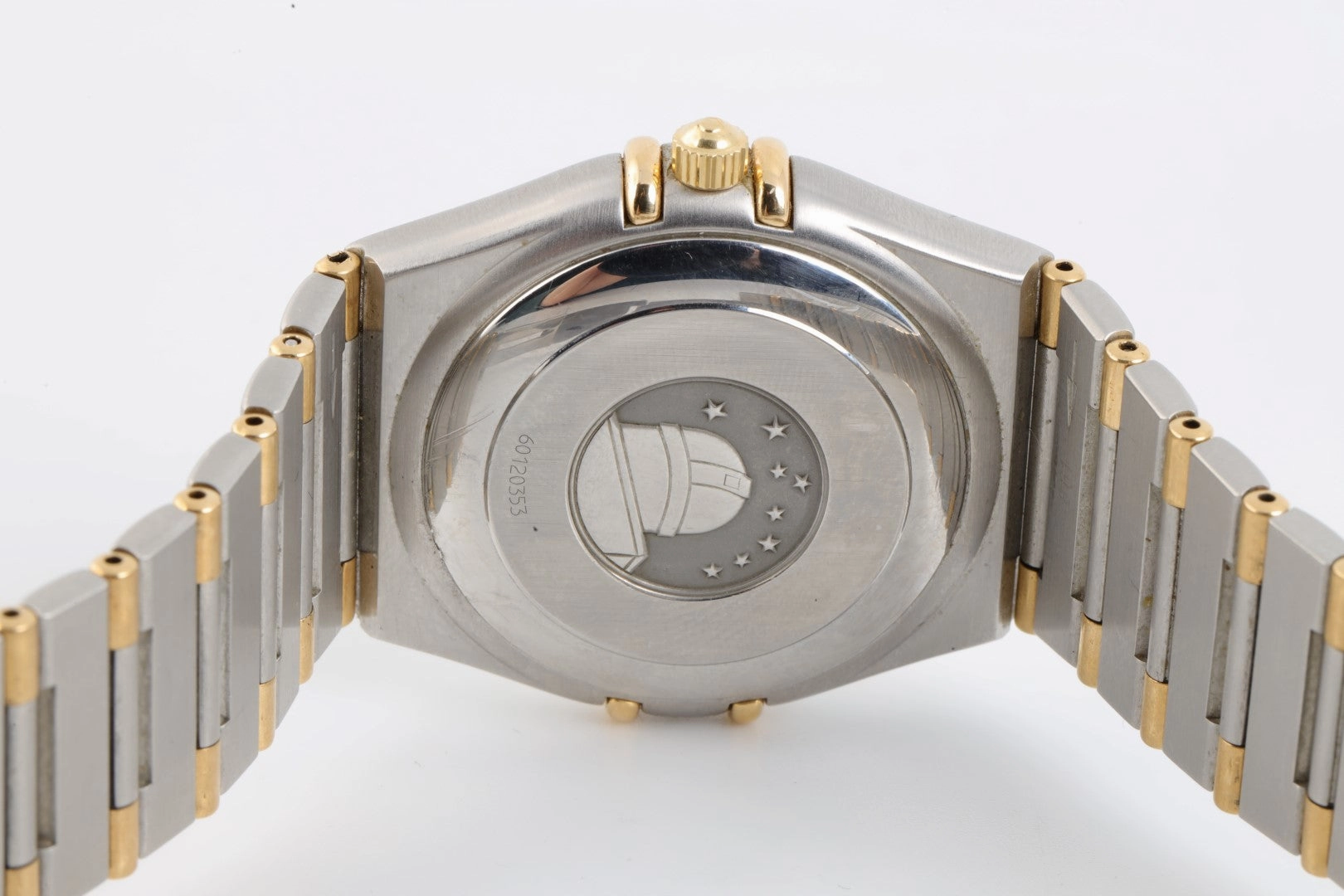 Omega Constellation 368.1201 Stainless Steel & 18k Yellow Gold 35mm Men's Watch