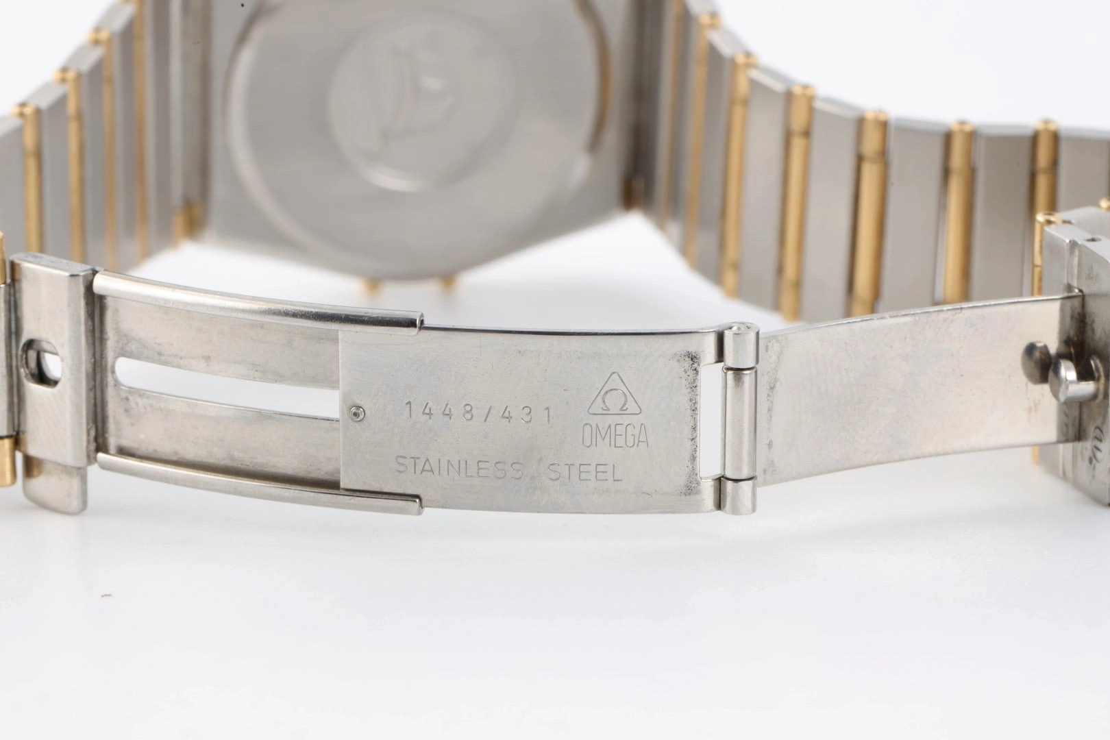 Omega Constellation 396.1070 Stainless Steel & 18K Yellow Gold 33mm Men's Watch