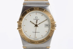 Omega Constellation 396.1070 Stainless Steel & 18K Yellow Gold 33mm Men's Watch